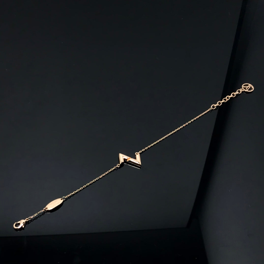 [Liorra]VOLT LV LOGO BRACELET