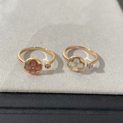 [Liorra]SUN 1 DIAMOND PINK MOP RING