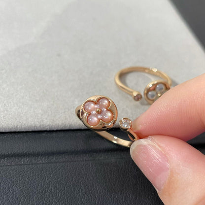 [Liorra]SUN 1 DIAMOND PINK MOP RING