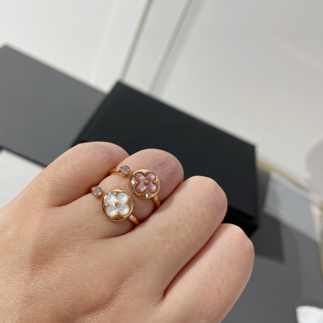 [Liorra]SUN 1 DIAMOND PINK MOP RING