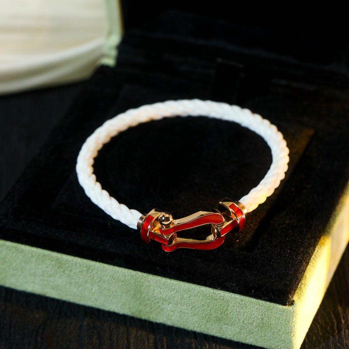 [Liorra]FORCE 10 WHITE TEXTILE DIAMOND PAVED