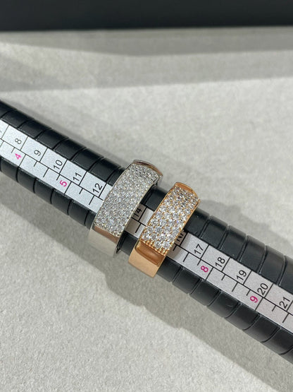 [Liorra]LIENS EVIDENCE  DIAMOND PAVED RING