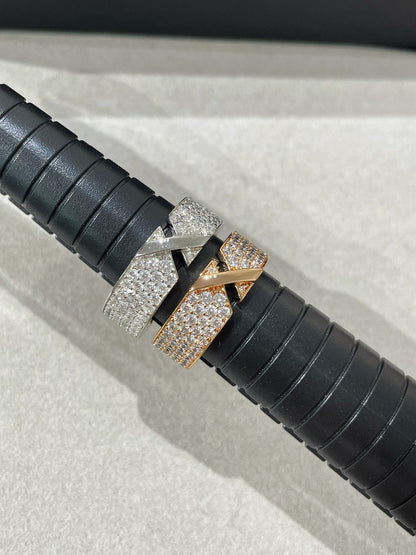 [Liorra]LIENS EVIDENCE  DIAMOND PAVED RING