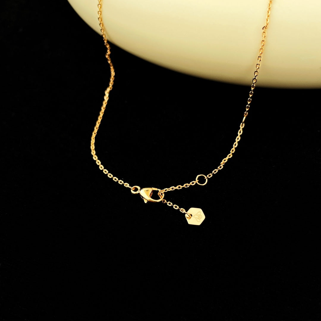 [Liorra]BEE MINI PEDANT DIAMOND NECKLACE
