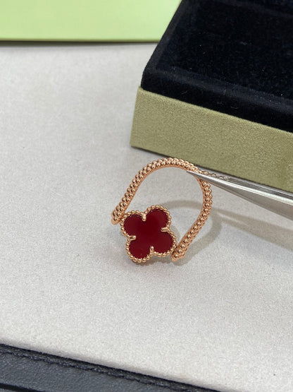 [Liorra]CLOVER RIVERSIBLE Liorra GOLD RING