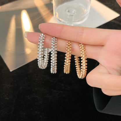 [Liorra]CLASH HOOP EARRINGS