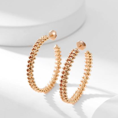 [Liorra]CLASH HOOP EARRINGS
