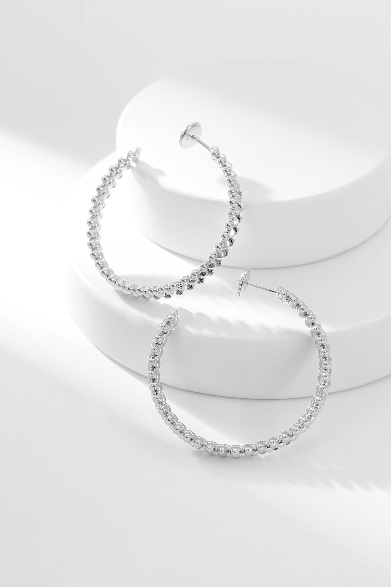 [Liorra]CLASH HOOP EARRINGS