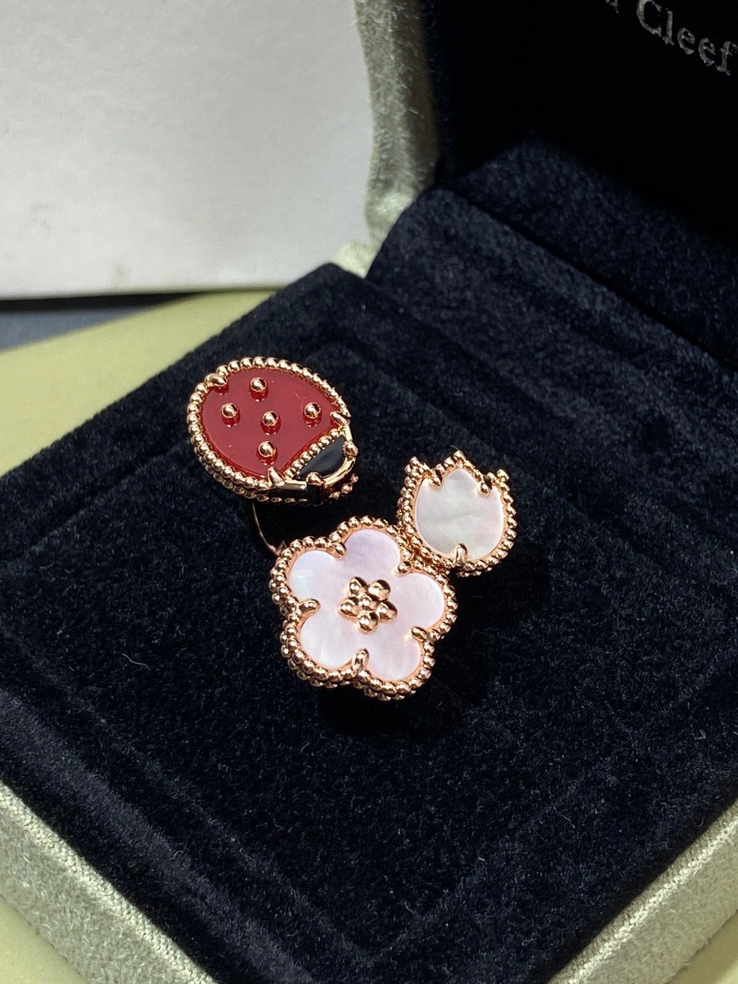 [Liorra]LUCKY 3 MOTIF Liorra GOLD RING