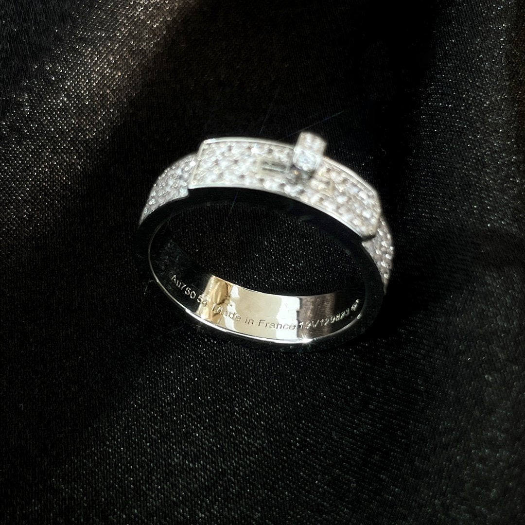 [Liorra]KELLY SILVER DIAMOND RING