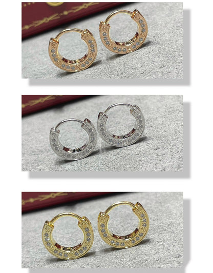 [Liorra]LOVE DIAMOND EARRINGS