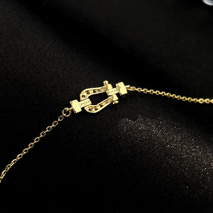 [Liorra]FORCE 10 FULL DIAMOND BUCKLE CHAIN LINK MINI MODEL