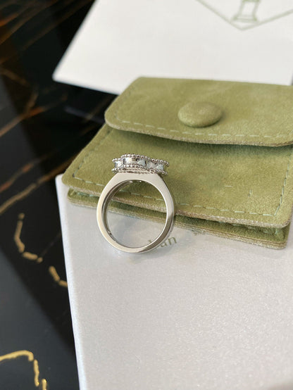 [Liorra]CLOVER SILVER RING
