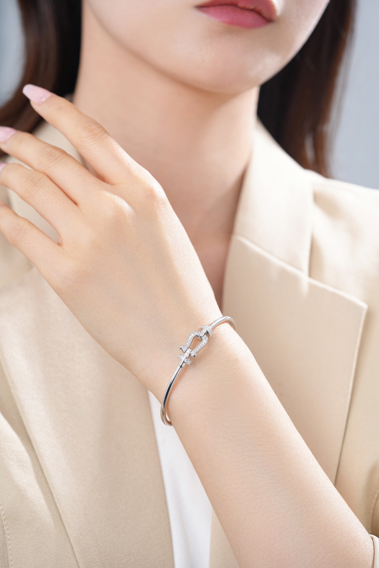 [Liorra]FORCE 10 MOYEN DIAMOND BRACELET