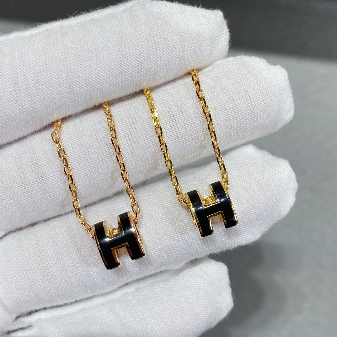 [Liorra]MINI POP H NECKLACE