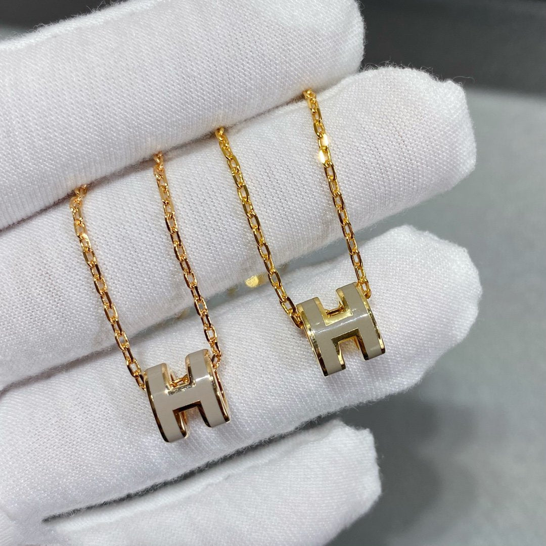 [Liorra]MINI POP H NECKLACE