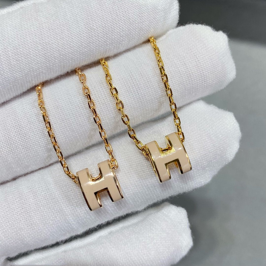 [Liorra]MINI POP H NECKLACE