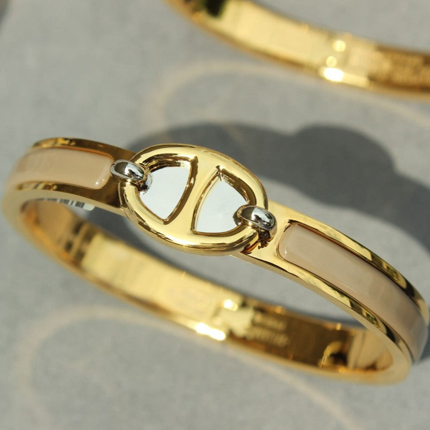 [Liorra]CLIC CHAINE GOLD BRACELET