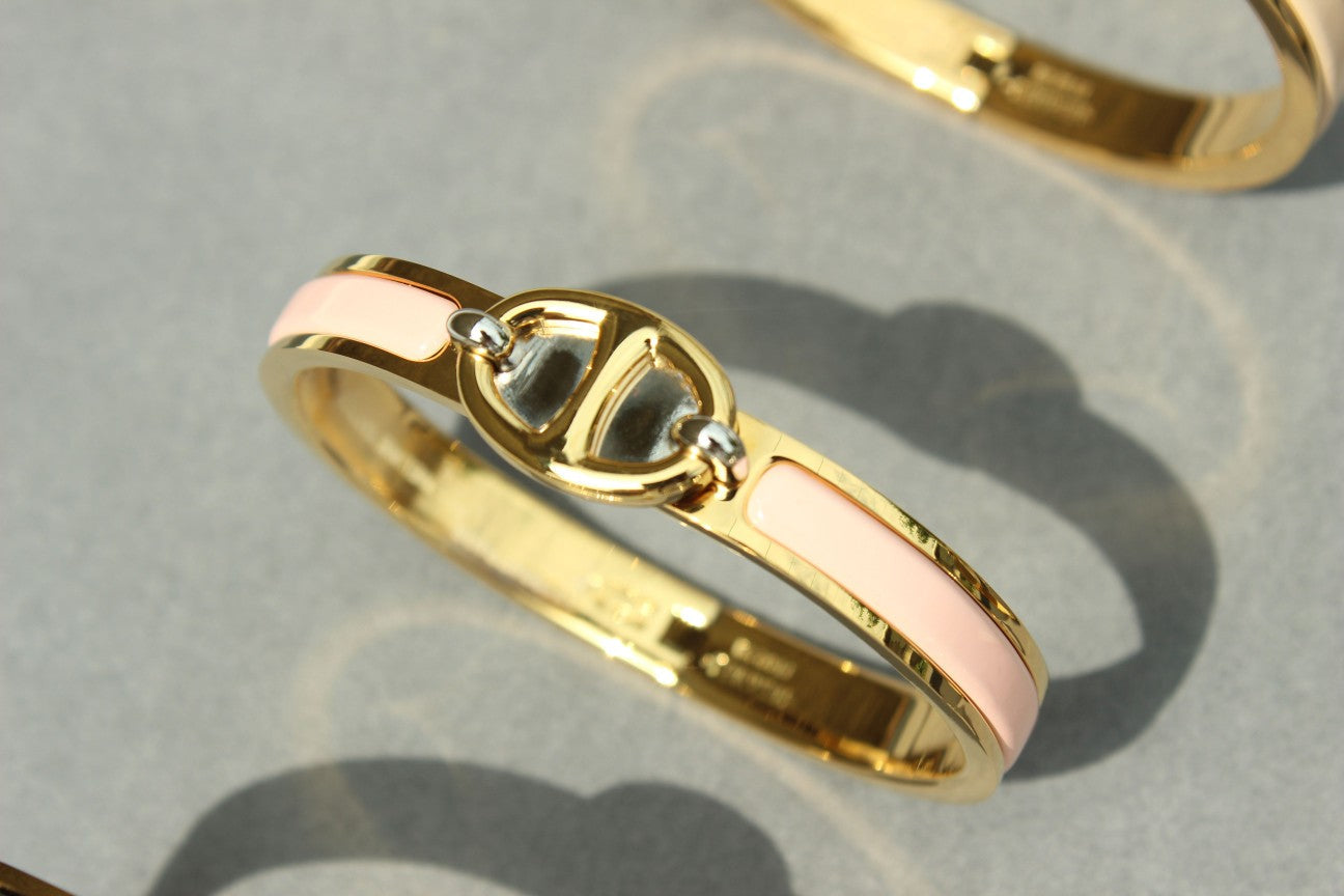 [Liorra]CLIC CHAINE GOLD BRACELET