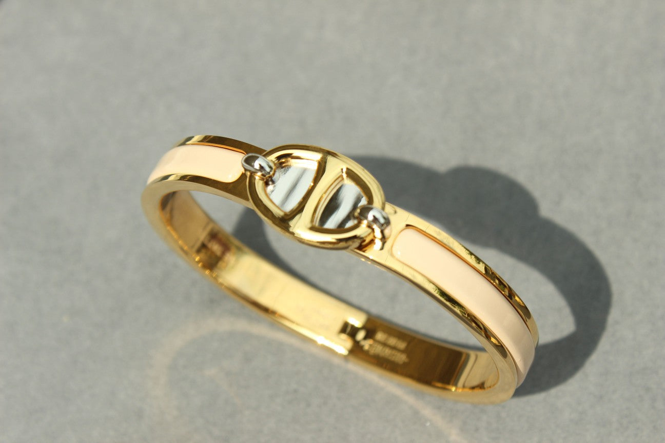 [Liorra]CLIC CHAINE GOLD BRACELET