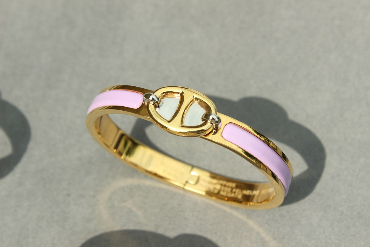 [Liorra]CLIC CHAINE GOLD BRACELET