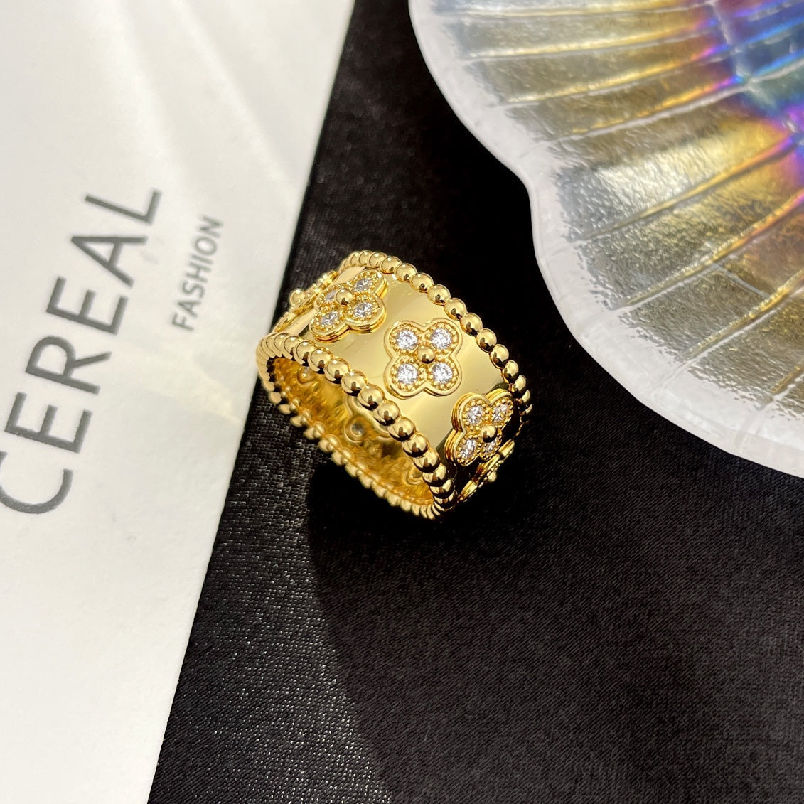[Liorra]PERLEE DIAMOND LARGE RING