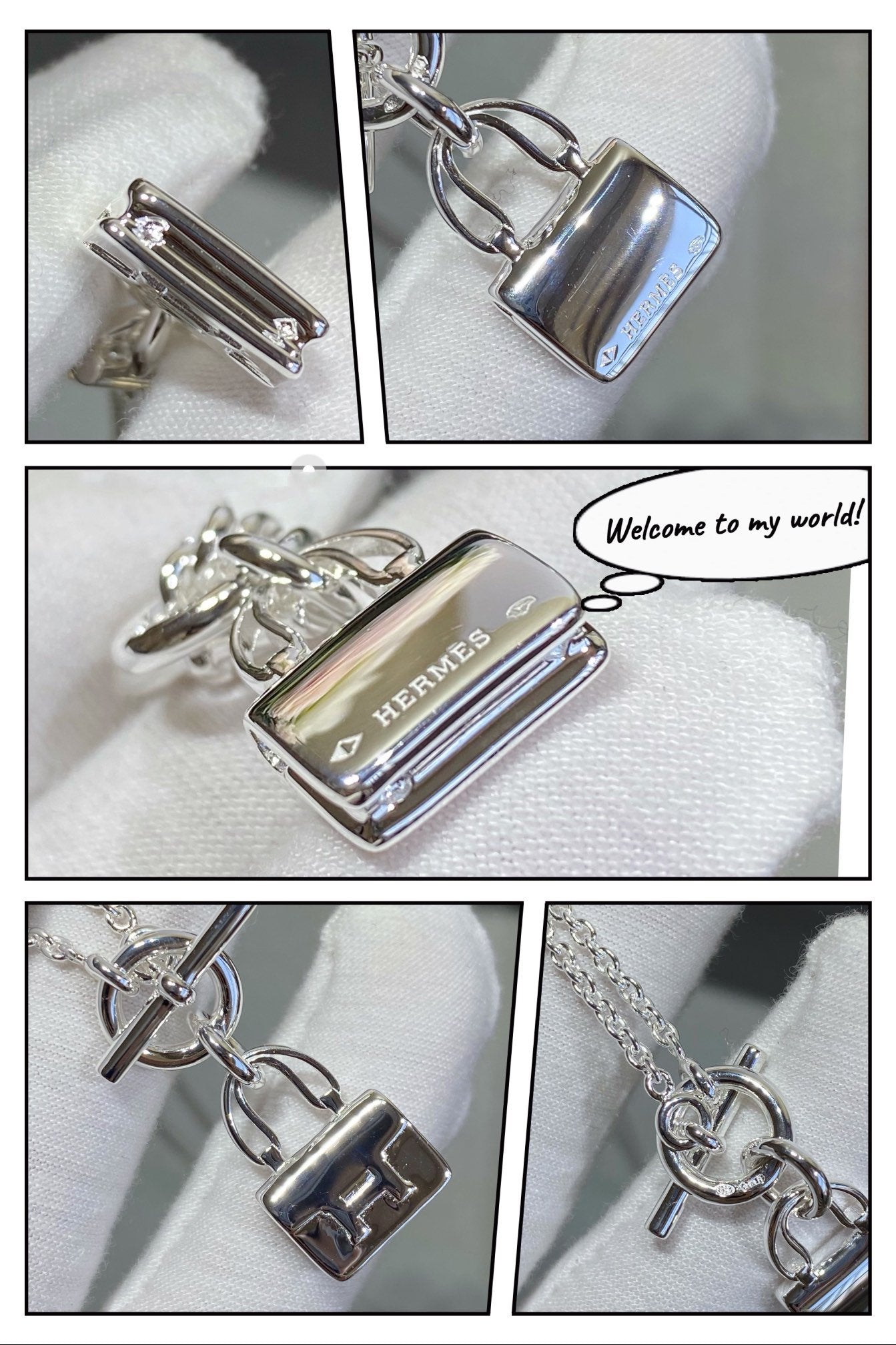 [Liorra]CONSTANCE PEDANT SILVER NECKLACE