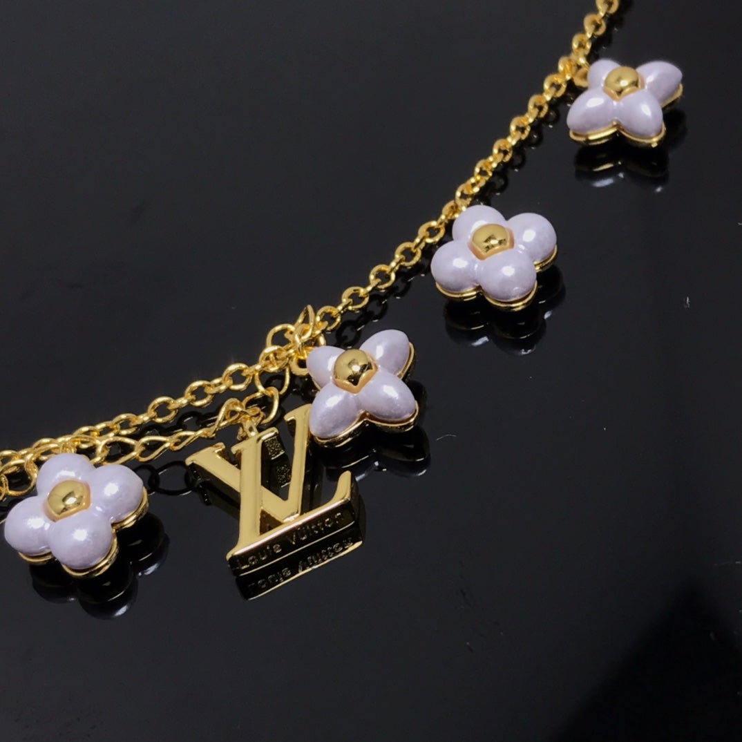 [Liorra]LOGO 6 MOTIF STAR AND SUN GOLD BRACELET