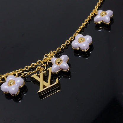 [Liorra]LOGO 6 MOTIF STAR AND SUN GOLD BRACELET