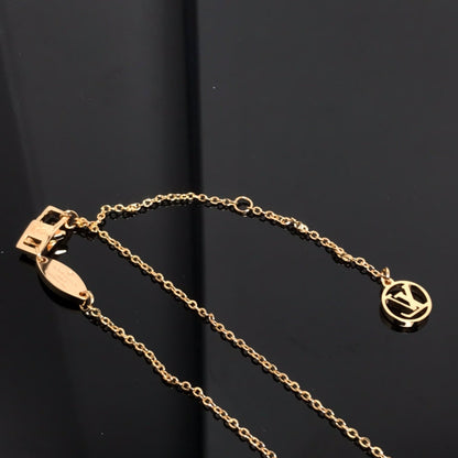 [Liorra]COLOR BLOSSOM PINK MOP SUN GOLD NECKLACE