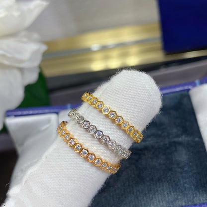 [Liorra]BEE LOVE DIAMOND PAVED SMALL RING