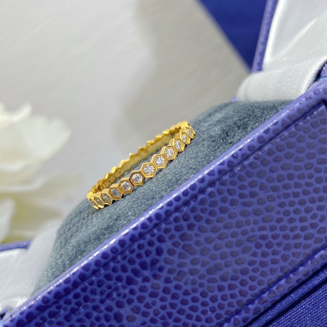 [Liorra]BEE LOVE DIAMOND PAVED SMALL RING