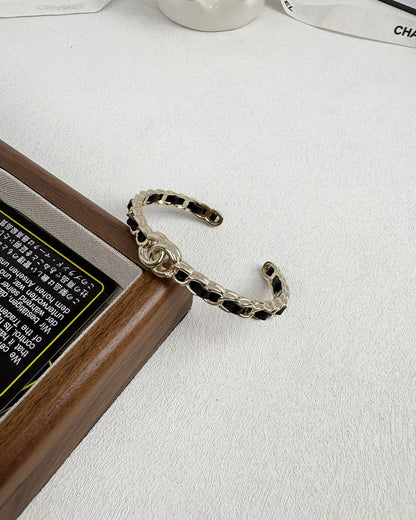 [Liorra]Double C Open Bangle