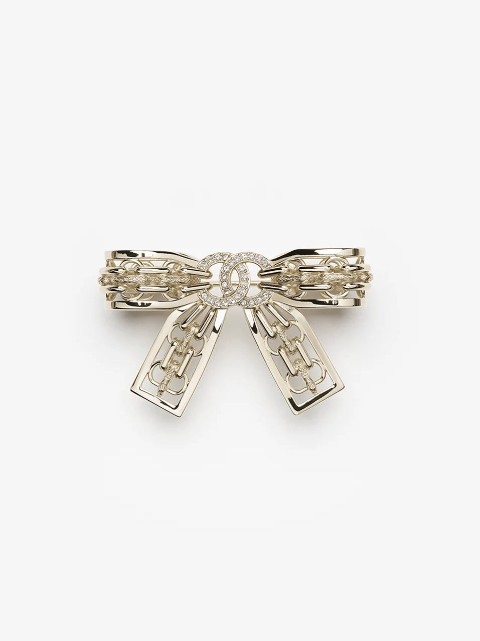 [Liorra]25K Hollow Bow Brooch