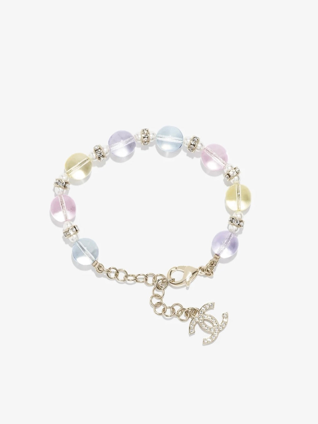 [Liorra]Colorful Transparent Resin Bracelet