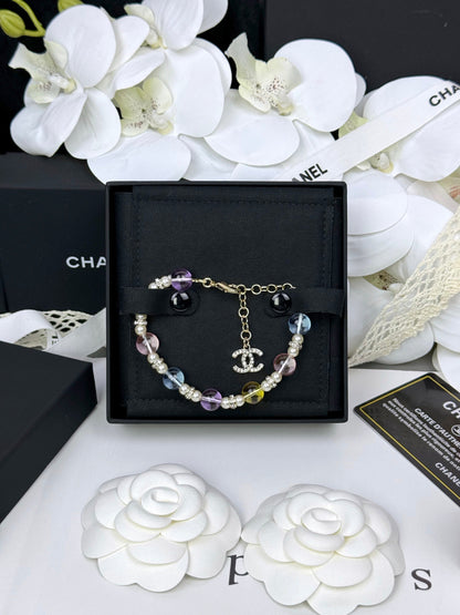 [Liorra]Colorful Transparent Resin Bracelet