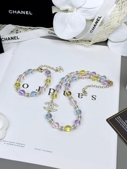 [Liorra]Colorful Transparent Resin Bracelet