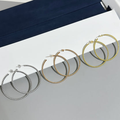 [Liorra]SMOOTH BEAD STUD EARRINGS
