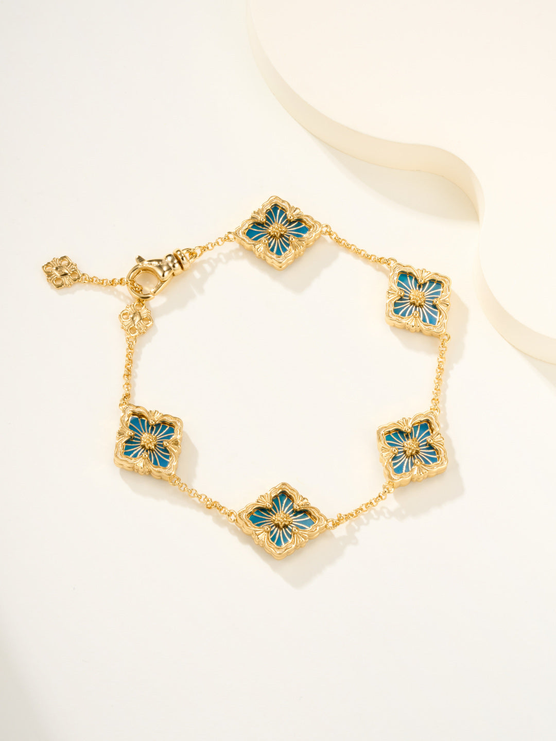 [Liorra]B.C.L ENAMELED Five-Flower Bracelet£¨Various Colors)