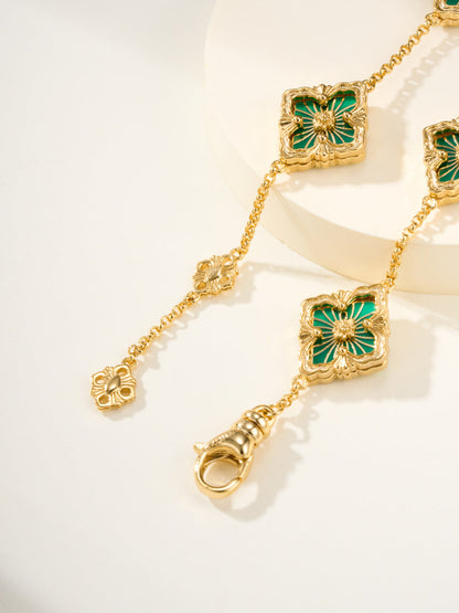 [Liorra]B.C.L ENAMELED Five-Flower Bracelet£¨Various Colors)