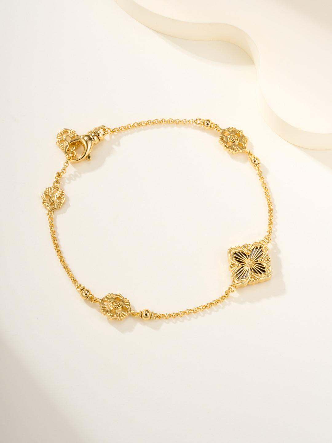 [Liorra]B.C.L ENAMELED One-Flower Bracelet£¨Various Colors)