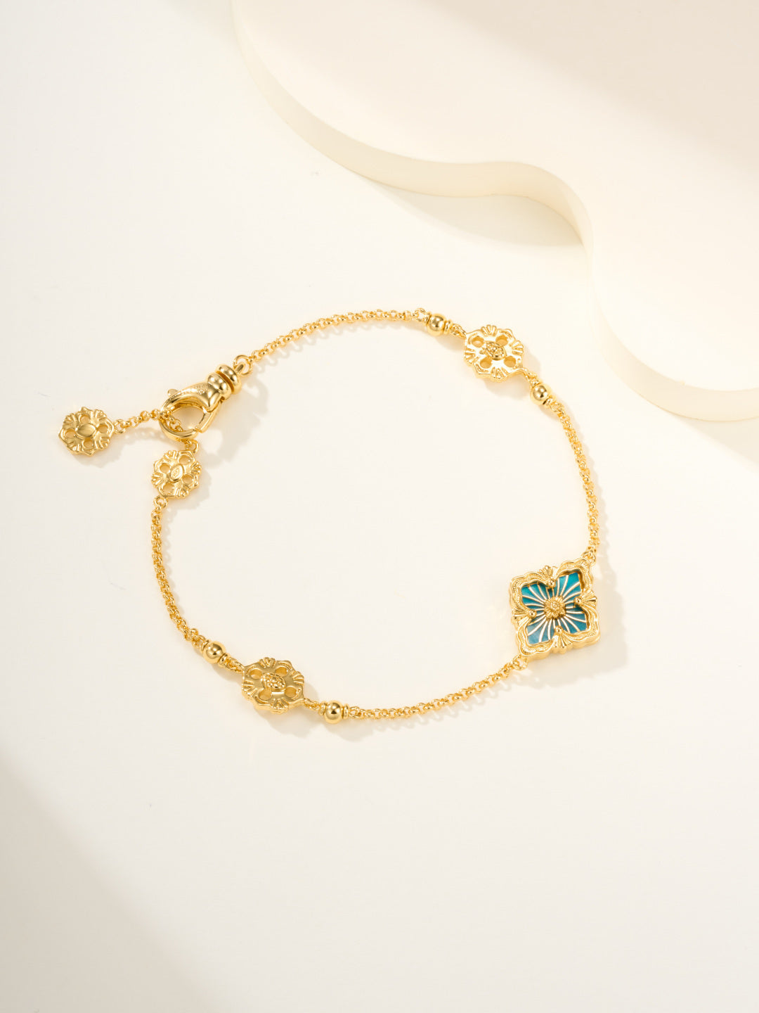 [Liorra]B.C.L ENAMELED One-Flower Bracelet£¨Various Colors)