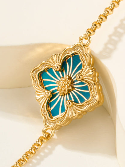 [Liorra]B.C.L ENAMELED One-Flower Bracelet£¨Various Colors)