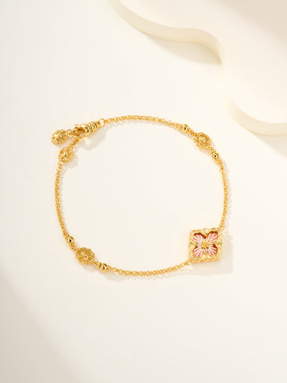 [Liorra]B.C.L ENAMELED One-Flower Bracelet£¨Various Colors)