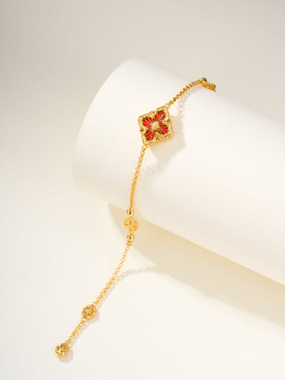 [Liorra]B.C.L ENAMELED One-Flower Bracelet£¨Various Colors)