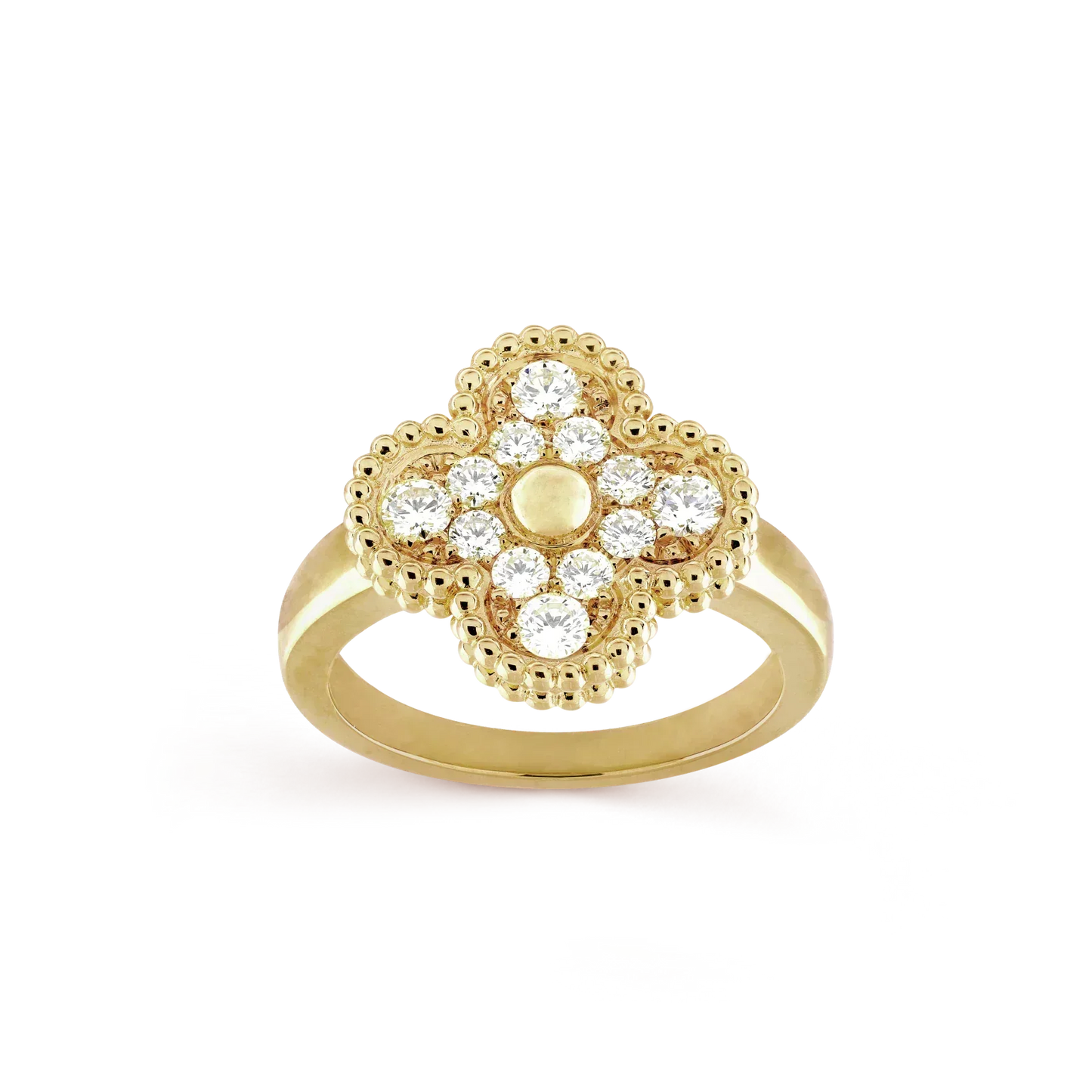 [Liorra]CLOVER DIAMOND RING
