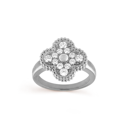 [Liorra]CLOVER DIAMOND RING