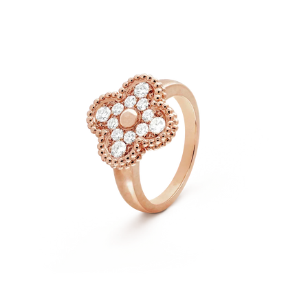 [Liorra]CLOVER DIAMOND RING