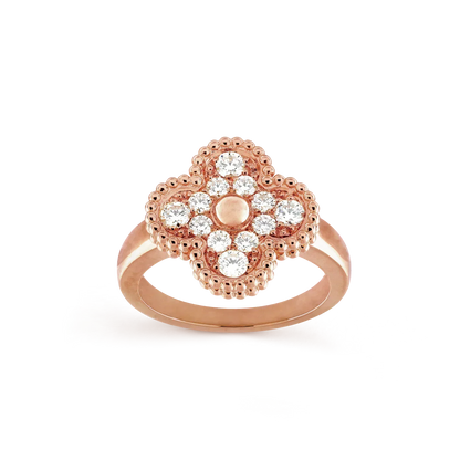 [Liorra]CLOVER DIAMOND RING