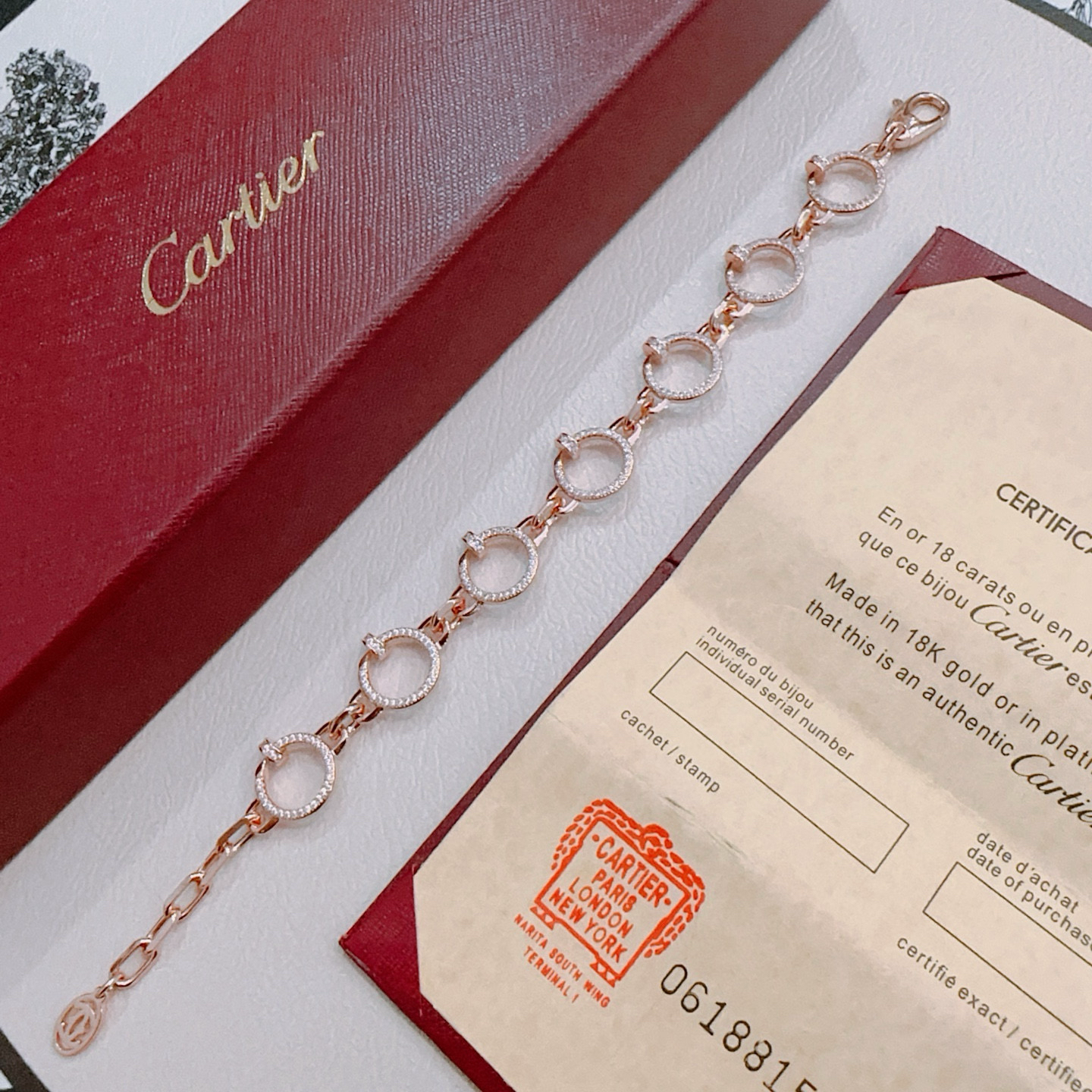 [Liorra Jewelry] LOVE&JUSTE BRACELET DIAMONDS